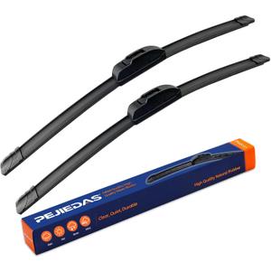 OEM Quality Front Wiper Blades, Replacement for 2016-2021 Honda Civic,2012-2017 Toyota Camry,2011-2021 Hyundai Sonata,OE Original Style (26 Inch + 18 Inch Front Wiper Blades)