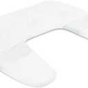 SAHEYER Side Sleeper Pillowcase, Odorless Body Memory Foam Pillowcase, U-Shaped Ergonomic Orthopedic Support Bed Pillowcase, White