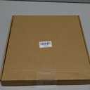 Ceiling Medallion, PU Ceiling Fan Light Covers for Light Fixtures and Ceiling Fans Chandeliers 11.8" OD x 3.42" ID, Vintage Minimalist Design Easy Install (White-Split Design)