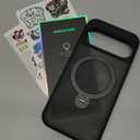 CASEKOO Patented 360 Spin Magnetic Stand for Google Pixel 10 Pro Case/Pixel 10 Case [Fit for Pixelsnap & MagSafe] [16FT Military-Grade Protection] [Anti-Slip] Matte Rugged Slim 6.3'', Black