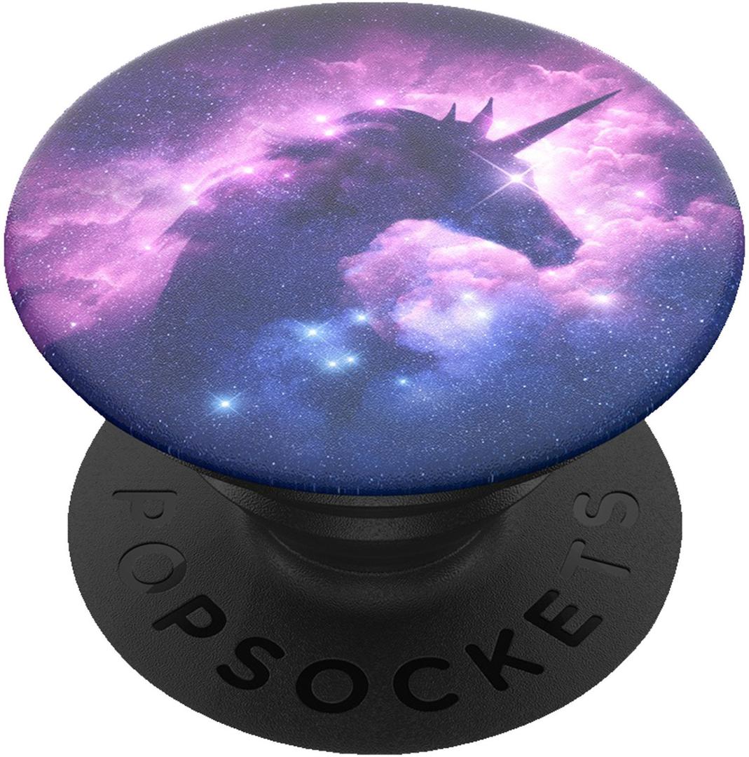 PopSockets Phone Grip with Expanding Kickstand, Adhesive Grip - Blue Nebula