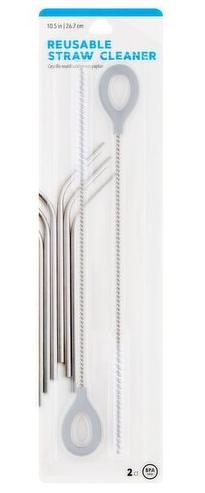 BRITE CONCEPTS Reusable Straw Cleaner 2 Count