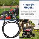302080049 Engine Control Cable Compatible with Power-Smart Lawn Mower Replacement Parts 8602 8618 8621 V8618P B8721P DB8602C