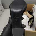 Ankis Heels for Women Open Toe Ankle Strap Chunky Heel Sandals 2.75 Inch (Black), 9.5B