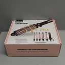 Ufree 7-in-1 Curling Iron Set with Interchangeable Ceramic Barrels, Curling Wand Set with Thermal Brush, Hair Straightener and Wand Curling Iron, Versatile Styling Hair Curlers Set, Gifts for Women