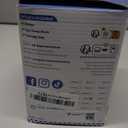 Travel Pillows for Airplanes, 360 Support Headrest Pillow with Eye Mask for Sleeping Long Flights, Travel Pillow for Car Road Trip, Car Headrest, Travel Accessories Stop Bobblehead, Black