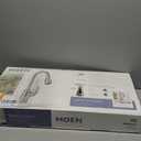 Moen Leesi Stainless Pulldown Kitchen Sink Faucet with Power Boost, Transitional Kitchen Faucet, One-Handle Single Hole High Arc, Easy Installation, Spot Resist Finish, 87448SRS