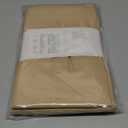 maxmill Rectangle Textured Tablecloth Waterproof Spillproof Wrinkle Free Table Cloth, Kitchen Dining Tabletop Decoration, Fabric Table Cover for Outdoor and Indoor Use, 52 x 70 Inch, Beige