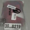 Baruisi Long Curly Wavy Red Wigs for Women Side Part Natural Looking Cosplay Synthetic Fiber Wig Heat Resistant Replacement Hair