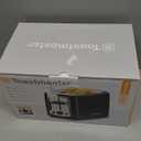 Toastmaster 2-Slice Cool Touch Toaster, black with stainless accent