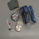 BEAUTURAL Fabric Shaver and Lint Remover, Sweater Defuzzer with 2-Speeds, 2 Replaceable Stainless Steel Blades, Battery Operated, Remove Clothes Fuzz, Lint Balls, Pills, Bobbles (Tufts Blue)