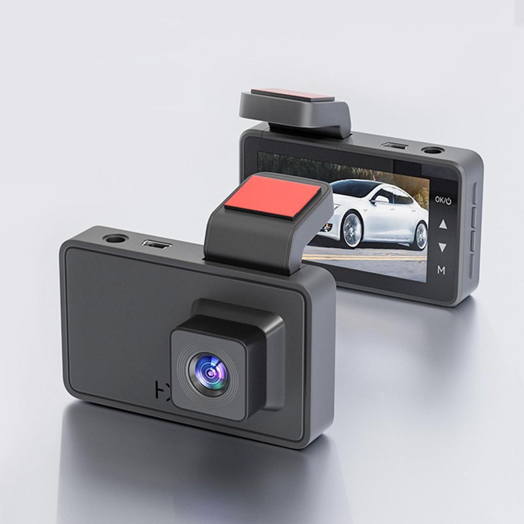 3-Inch HD 1080P Dash Cam for Cars, Loop Recording, Motion Detection, and Enhanced Night Vision