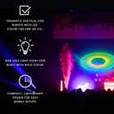 CHAUVET DJ – Geyser T6 Vertical Fog Machine | Pyrotechnic Style Fog Effect Without Toxic Chemicals or CO2 | Wireless and Timer Remote Control | Compact Design for Mobile Applications