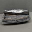 Toddler Booster Seat Dining Table Kitchen Chair, Waterproof Anti-Scratch PU Cushion, Non-Slip Bottom, Adjustable Buckle Straps, Easy Clean Portable Seat Cushion (Dark Grey)