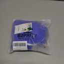 Women's One Piece Swimsuit Tummy Control Slimming Bathing Suit Color Block Ruched Swimwear (Medium, Royal Blue and Black)