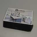 Asidrama 10 Pack Brushed Gold Kitchen Cabinet Knobs Drawer Cabinet Hardware Zinc Knobs for Dresser Drawers (Single Hole Knob)