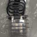 Rubbermaid Brilliance BPA-Free Food Storage Containers Multi Pack, 1.3 Cup Plastic Containers with Lids, 5 Pack, Leak Proof, Microwave & Dishwasher Safe