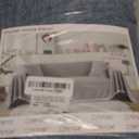 VClife Jeans Blue Couch Cover for 3 Cushion Couch Sofa Thick Chenille Sofa Covers for L Shape Sofa Durable Anti-Slip Sectional Sofa Cover with Tassel Pet-Friendly Sofa Slipcover for Dog Cat 71"X134" (2# Blue Herringbone)