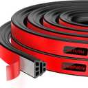 Truck Tonneau Cover Seal - Durable Rubber Tailgate Seal | Waterproof, Windproof & Noise-Reducing Trim | Ideal for Car, RV & Truck Canopy | Replacement(16 FT/5 Meters)