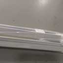 LazBlinds No Drill Zebra Blinds for Windows 31" W x 48" H, White