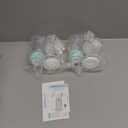 Pump Parts Compatible with Spectra S1/S2/9 Plus, Not Original Accessories, Full Set Replacements Include 18mm Flanges, Duckbill Valves, Backflow Protectors, Tubings and Bottles