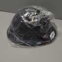 LANON Black Full Brim Hard Hat, OSHA Construction Work Approved, HDPE Safety Helmet with 4 Point Adjustable Ratchet Suspension, Class E, G & C