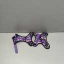 No Pull Dog Harness for Small Dogs, Adjustable No Choke Pet Vest with Dog Leash Fit Smart Reflective Pet Walking Harness for Training Easy Control Soft Handle Purple Camo S