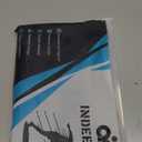 INDEEMAX Ankle Brace for Women & Men, Ankle Compression Sleeve Support Copper Infused Ankle Brace for Sprained Ankle, Plantar Fasciitis Sports, Achilles Tendonitis Pain Relief, Copper Black, Medium