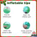 6Pcs Christmas Cake Balloons Set, 23-in Cake Balloons, Can Be Used for Christmas and Birthday Parties or Banquet Scene Decorations