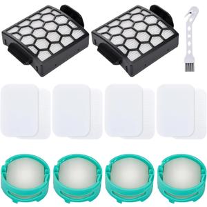 ZU102 Filter for Shark ZU100 Odor Neutralizer Cartridges for Shark ZU102 Pet Upright Vacuum Replacement Parts # 1238FT60 & 1239FT60 & 1541FC3000