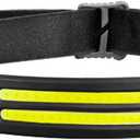 Headlamp, Headlamps for Adults Rechargeable 1200 Lumens LED Headlamp with Motion Sensor, Night COB Beam Headlight Bright Headlamp Flashlight for Camping Accessories Gear, Hiking, Running