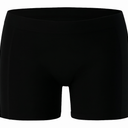Women's Short Panties 3Pack , Black ,Size XL
