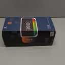 Alarm Clock Speaker Wireless Charger, Digital Alarm Clocks Bedrooms Bluetooth, Alarm Clock Dimmable Light Bedrooms Dual Alarm Snooze Dimmer 12 24H RGB Night Light Bluetooth USB AUX, White