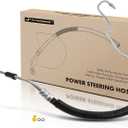 A-Premium Power Steering Hose Pressure Hose Line Assembly Compatible with Chevrolet Silverado 2500/3500 HD GMC Sierra 2500/3500 HD V8 6.0L 2-PC Set