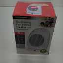Pro Fusion Heat FH-101A 750/1500 Watt White Oscillating Fan & Heater