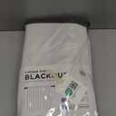 100% Blackout Curtains for Bedroom, Black Out Curtains 84 Inch Long, Clip Rings Linen Blackout Drapes, Thermal Insulated Room Darkening for Living Room, 2 Panels - Beige,W50xL84