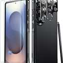 SPIDERCASE Designed for Samsung Galaxy S25 Ultra Case, [10 FT Military Grade Drop Protection] Heavy Duty Shockproof Phone Case for Galaxy S25 Ultra 6.9 inch, Black