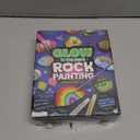 Dan&Darci Kids Rock Painting Kit - Glow in The Dark - Easter Gifts Arts & Crafts for Boys and Girls Ages 6-12 - Craft Activities Kits - Creative Art Toys for 6, 7, 8, 9, 10, 11 & 12 Year Old Kid