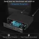 Phenyx Pro True Diversity Wireless Microphone System w/ 1000 Tunable Channels, Single Cordless Mic Set w/Auto Scan, UHF Professional Dynamic Microphone for Singing, Stage & Studio (PTU-1U)