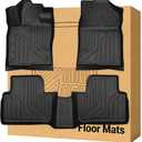 All Weather TPE Floor Mats Custom-fit for Honda Civic 2016-2021（Non Coupe）