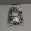 FUTEI Christmas White Plaid Throw Pillow Covers 18x18 Inch Set of 2 Buffalo Check Holiday Decorative Cushion Case Farmhouse Home Decor for Couch Bed Living Room