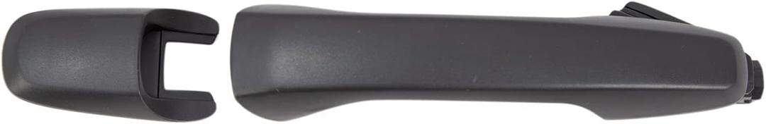 TRQ Exterior Door Handle Black Compatible with 2011-2015 Ford Edge Explorer