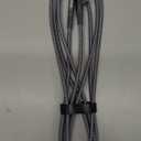 sweguard USB C Cable Right Angle 6.6FT+ 3.1A Fast Charger Cable Nylon Braided Cord for iPhone 17 16 15 Pro Max Plus iPhone Air, Samsung Galaxy S26 S25 S24 S23 S22 Note 20 10,Moto (grey)