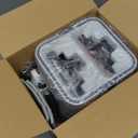 JOYMOOP Mop and Bucket Set with Wringer, Flat Mops for Floor Cleaning, Wall Mop Cleaner with Long Handle, Hardwood Floor Mop with 4 Microfiber Pads