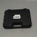 Rechargeable Electric Screwdriver Portable Set, 3.6V with 47pcs Cordless Accessories, Dual Position Handle and LED Headlight (Black)