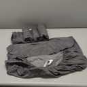 Smiry Waterproof Couch Cushion Covers, Stretch Washable Sofa Cushion Cover, Soft Sofa Slipcover Elastic Non-Slip Furniture Protector for Pets, Kid (3 Pack, Dark Grey)