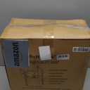 Raised Toilet Seat with Handles for Elderly - Toilet Seat Risers for Seniors with Adjustable Padded Arms - Elevated Toilet Safety Seat for Standard or Elongated Commode