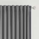 SNITIE Light Grey Velvet Curtains with Back Tab and Rod Pocket Thermal Insulated Soft Privacy Light-Filtering Velvet Drapes for Bedroom and Living Room, Set of 2 Panels, 52 x 84 Inches Long