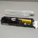 Terviiix Hot Comb for Lace Front Wigs, Curved Teeth Pressing Combs for Black Women Hair, Anti-Scald Straightening Comb, Electric Heat Comb, Temperature Adjustable, 60 Min Auto Shut Off