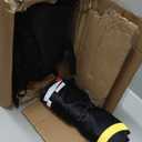 10x8FT Golf Practice Net with 2 Net Side Barriers Outdoor Indoor Golfs Hitting Net with HD Impact Screen Kit for Backyard Home Easy Set up Golf Training for Garage